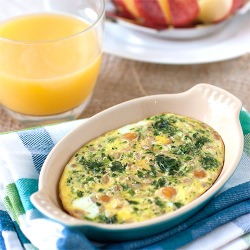 Farro-Chickpea Egg Bake