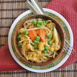 Vegetarian Curry Noodles