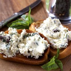 Olive Basil Cheese Spread
