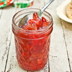 Strawberry-Rhubarb Freezer Jam