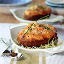Crab-Stuffed Potatoes