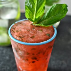 Mint Julep Slushies