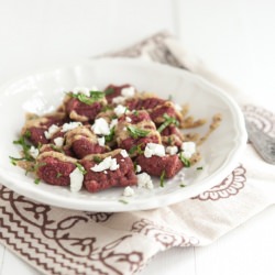 Beet Gnocchi