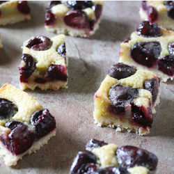 Cherry Brown Butter Bars