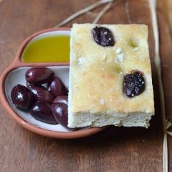 Kalamata Olives Focaccia