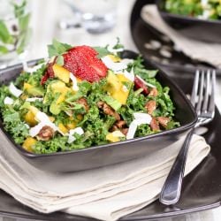 Kale Salad with a Tropical Twist