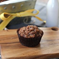 Healthy Double Chocolate Muffins
