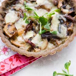 Gluten-Free Mushroom Tart