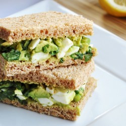 Avocado Egg Salad Sandwich