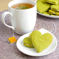 Green Tea Sandwich Cookies