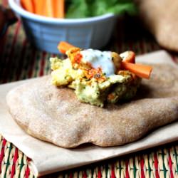 Hummus with Homemade Pita Bread