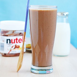 Nutella Milkshake Tecipe
