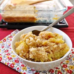 Rhubarb Crisp