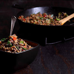 Sausage and Wild Rice Supper