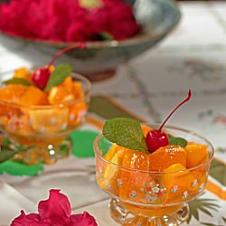 Tangy, Spicy Fruit Salad with Chaat