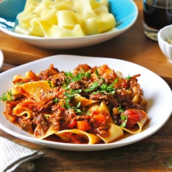 Pappardelle With Meat Ragu