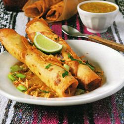 Vegan Tomatillo Taquitos