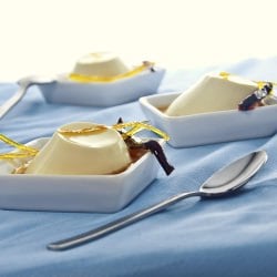 Dulse-seaweed panna cotta