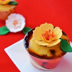 Catalan Cream Cupcakes