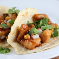 Kung Pao Tacos