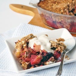 Breakfast Crumble Crisp