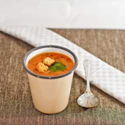 Spring Carrot and Orange Gazpacho
