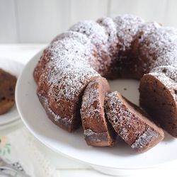 Cinnamon Chocolate Pound Cake