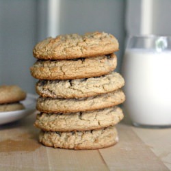 Jumbo Whole Wheat PB Cookies