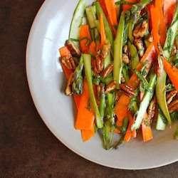 Shaved Asparagus & Carrot Salad