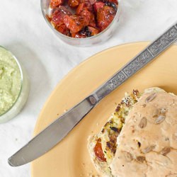 Mediterranean Quinoa Veggie Burger