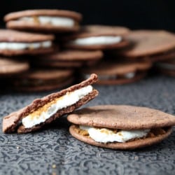 Nutella S’more Sandwich Cookies
