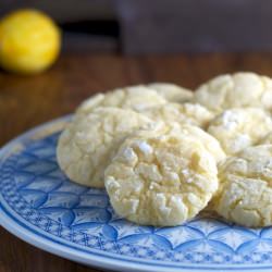Lemon Crinkle Cookie