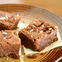 Sea Salt Fudge Brownies