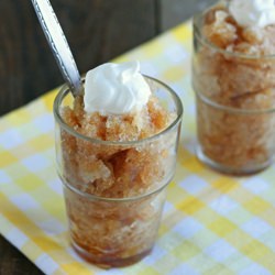 Southern Sweet Tea Granita