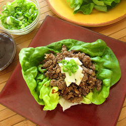 Spiced Turkey Lettuce Wraps