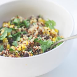 Quinoa with Black Beans and Corn