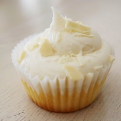 White Chocolate Cupcakes