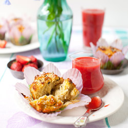 Banana Coconut Muffins