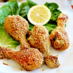 Sesame Crusted Chicken