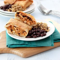 Buffalo Chicken Chimichangas