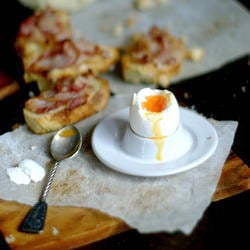 Bacon on a Bun and Heston’s Egg
