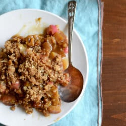 Rhubarb Crunch