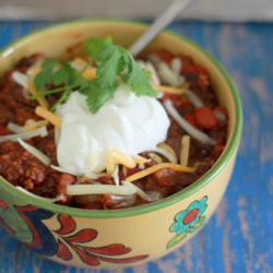 Vegetarian Bulgur Chili