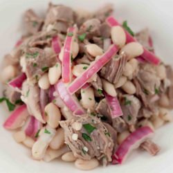 Braised Pork w/ White Beans