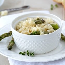 Lemon and Asparagus Risotto