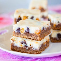 Coconut Spice Cheesecake Bars