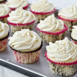 White Chocolate Cupcakes