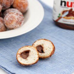 Nutella Filled Donuts