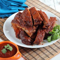 Smoky Pork Spare Ribs