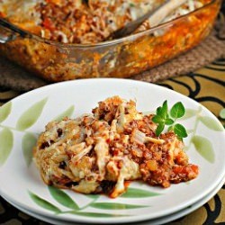 Baked Quinoa and Chicken Parmesan